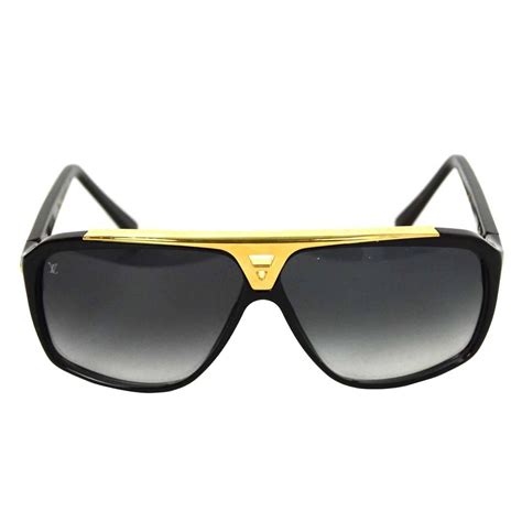 louis vuitton sunglasses black and gold|louis vuitton sunglasses men black.